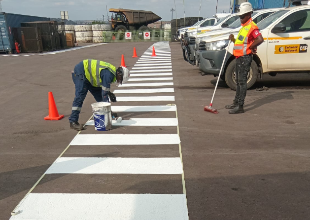 Industrial driveway & demarcation refresh